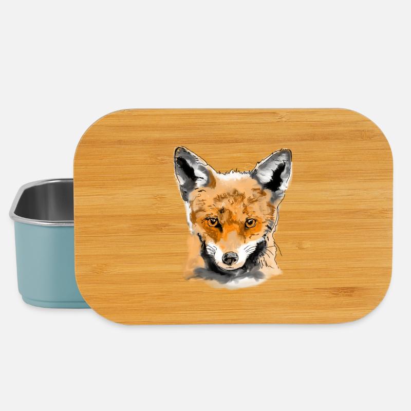 Fuchs - Lunch Box - Hellblau