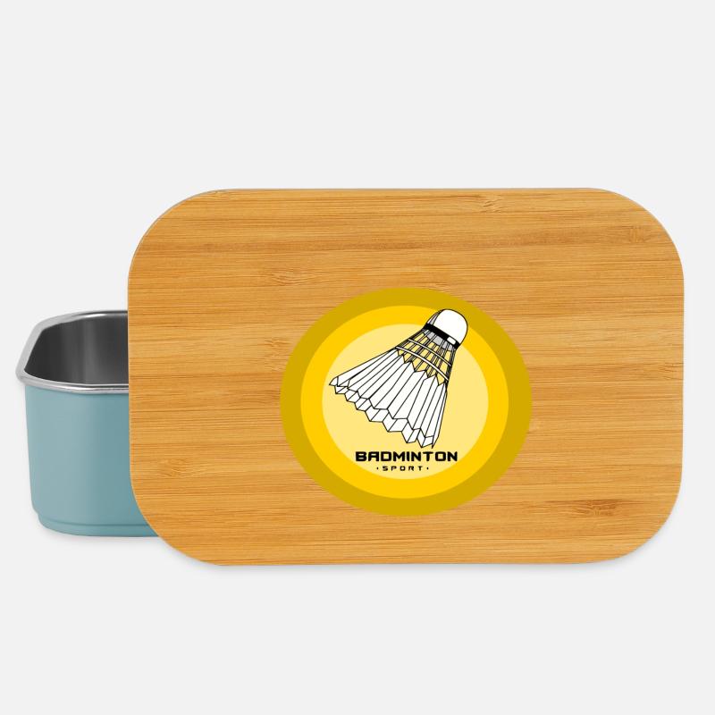 Badminton - Lunch Box - Hellblau
