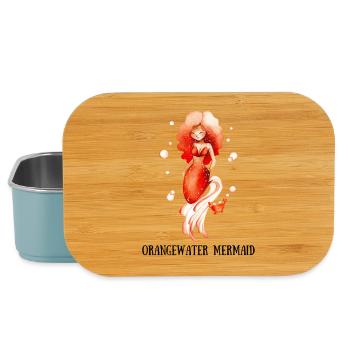 Orange-Water Mermaid - Lunch Box - Hellblau - Vorne
