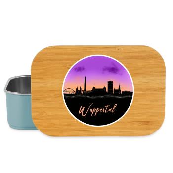 Wuppertal Fine Skyline - Lunch Box - Hellblau - Vorne