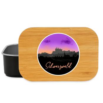 Schwarzwald Fine Skyline - Lunch Box - Schwarz - Vorne