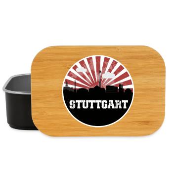 Stuttgart Skyline Home Game - Lunch Box - black - Front