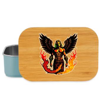 Engel in Feuer - Lunch Box - Hellblau - Vorne