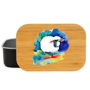Sheep - Lunch Box - black - Front