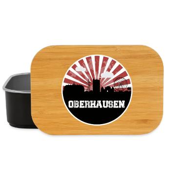 Oberhausen Heimspiel Skyline - Lunch Box - Schwarz - Vorne