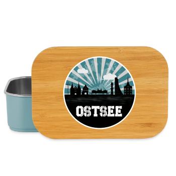 Ligne d’horizon de l’heure bleue de la mer Baltique - Boîte à goûter - bleu pâle - Devant
