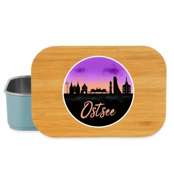 Baltic Sea Fineline Skyline - Lunch Box - light blue - Front