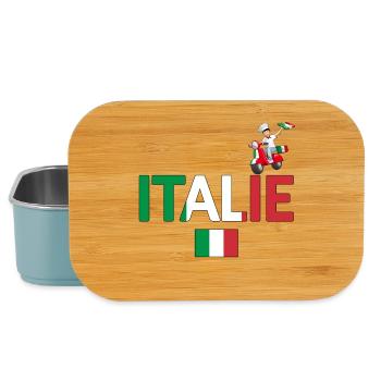 Italie - Boîte à goûter - bleu pâle - Devant