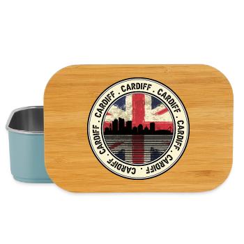 Cardiff Union Jack City Roundell - Lunch Box - Hellblau - Vorne