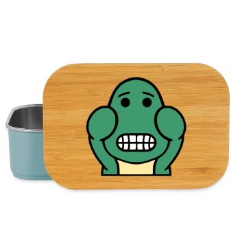 Dolly Grin - Lunch Box - light blue - Front