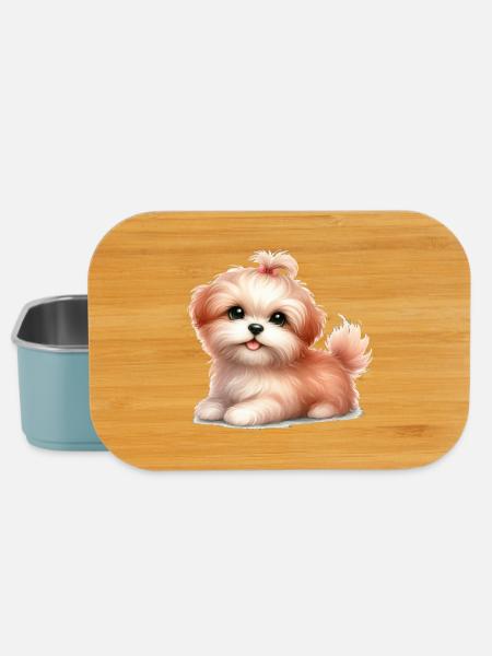 Süßer Hund - Lunch Box - Hellblau