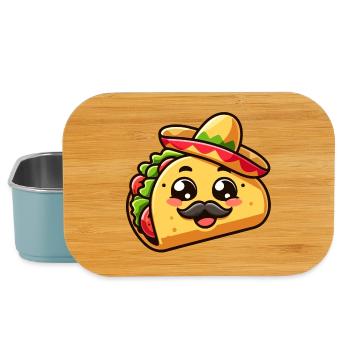 Fiesta Taco: Der herzhafte Senor - Lunch Box - Hellblau - Vorne
