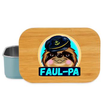 VATERTAG FAULTIER PAPA - Lunch Box - Hellblau - Vorne