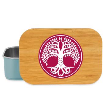 T-Shirt Tree of Life T-Shirt - Lunch Box - light blue - Front