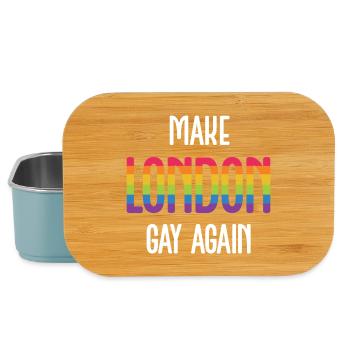 LGBTQ Pride Month - Make London Gay Again - Lunch Box - light blue - Front