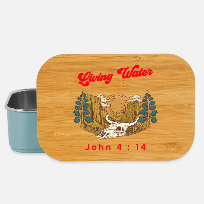 Sunset in Wilderness - Lunch Box - light blue