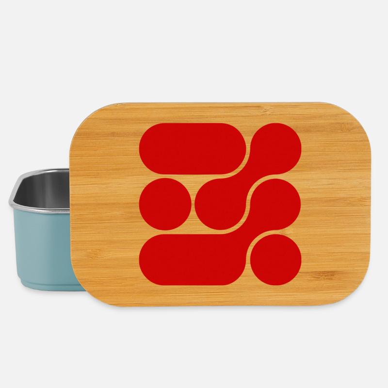 OCHOOO - RED - Lunch Box - light blue