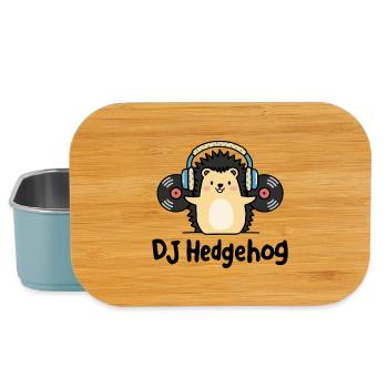 DJ Hedgehog – der charmante Igel in der Welt der Musik - Lunch Box - Hellblau - Vorne