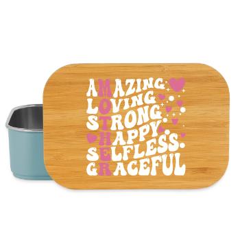 Die beste Mutter aller Zeiten - Lunch Box - Hellblau - Vorne