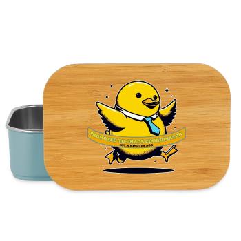 BEFÖRDERUNG ZUM CHAOS-KOORDINATOR - Lunch Box - Hellblau - Vorne