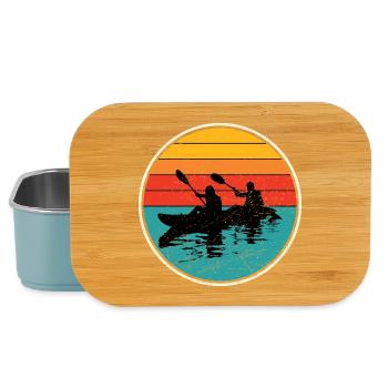 Sunset Kayak Duo Circle - Boîte à goûter - bleu pâle - Devant