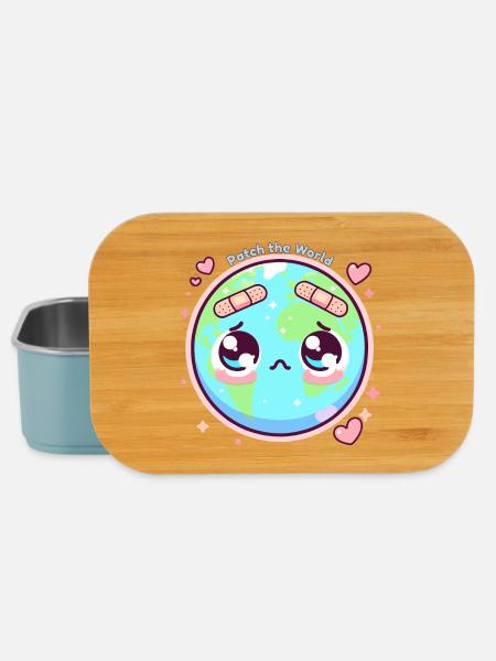 Patch die Welt - Lunch Box - Hellblau