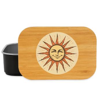 Sonne - Lunch Box - Schwarz - Vorne