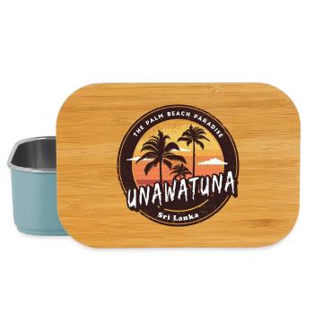 Unawatuna Vintage Design - Lunch Box - Hellblau - Vorne