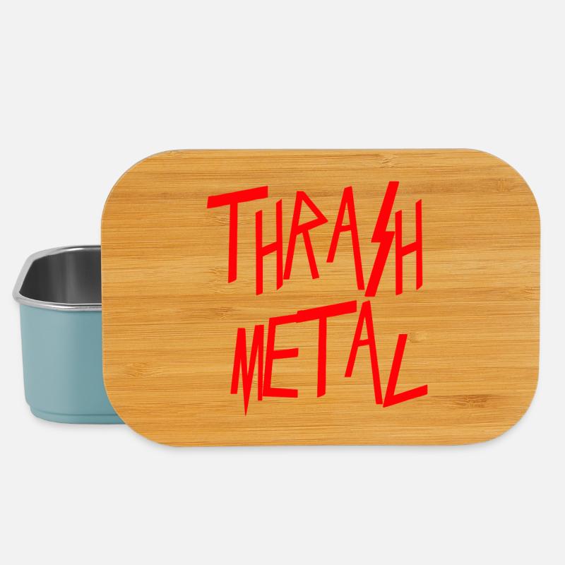 Thrash Metall - Lunch Box - Hellblau