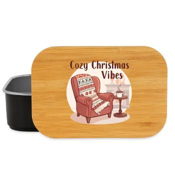Fauteuil confortable – Cozy Christmas Vibes - Boîte à goûter - noir - Devant