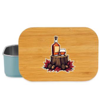 Herbstwhisky auf Stump - Lunch Box - Hellblau - Vorne