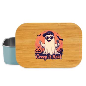Creep It Real Ghost avec micro - Boîte à goûter - bleu pâle - Devant