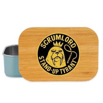 Scrum Lord StandUp Tyrant - Lunch Box - Hellblau - Vorne