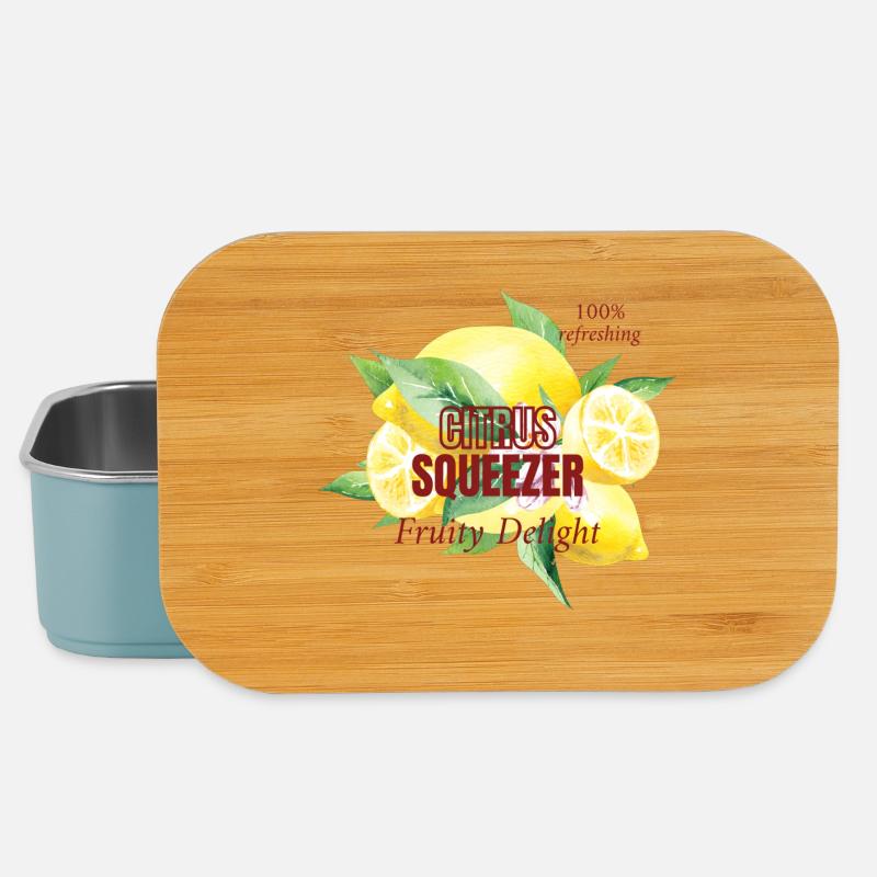 Citrus Squeezer Fruitily Delight - Lunch Box - light blue