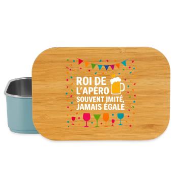 King of the aperitif never equalled - Lunch Box - light blue - Front