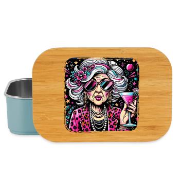 Oldie But Goldy Stark Und Stilvoll - Lunch Box - Hellblau - Vorne