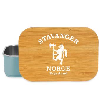 Stavanger Norge Norway Norwegen - Lunch Box - Hellblau - Vorne