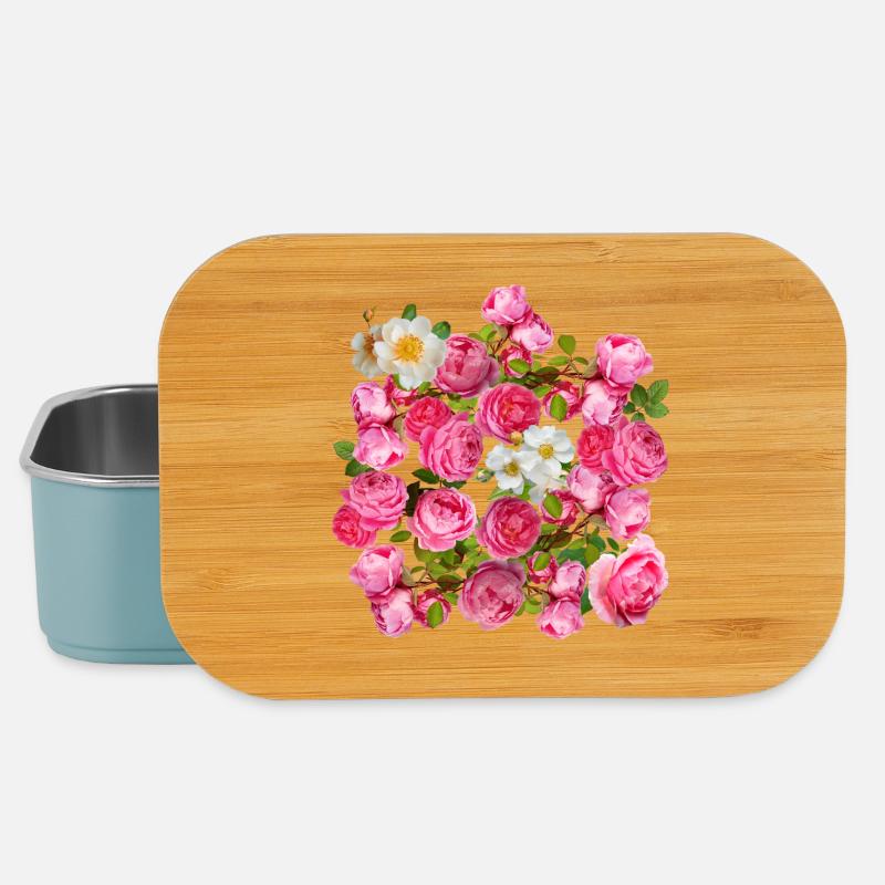 Rose Rose Mix Blossom Magic - Lunch Box - light blue