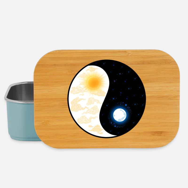 Yin Yang - Lunch Box - Hellblau