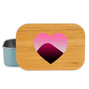 Liebe - Lunch Box - Hellblau - Vorne