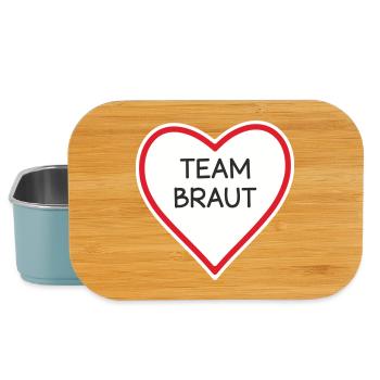 HerzTeam Brautdesign - Lunch Box - Hellblau - Vorne