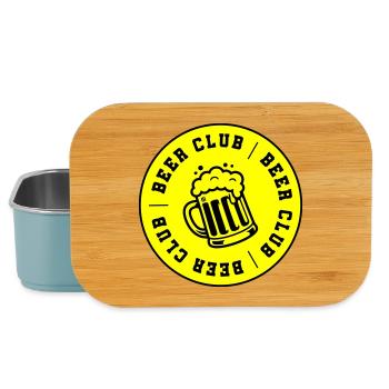 Bier Club Verein Saufen - Lunch Box - Hellblau - Vorne