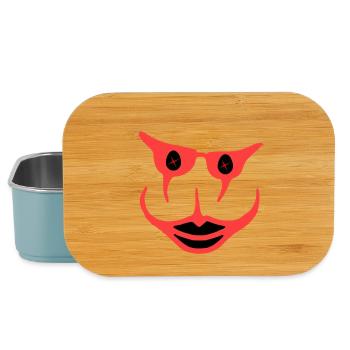Lustig - Lunch Box - Hellblau - Vorne