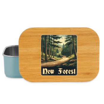 New Forest Forest Trail - Lunch Box - light blue - Front