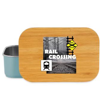 RAIL CROSSING - Lunch Box - Hellblau - Vorne