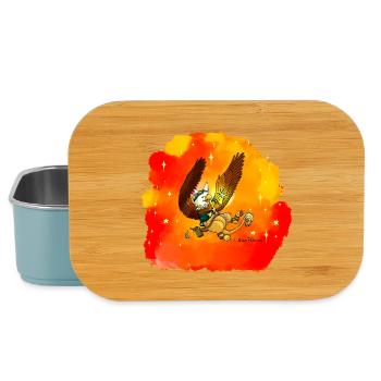 Stern-Sucher Greif - Lunch Box - Hellblau - Vorne