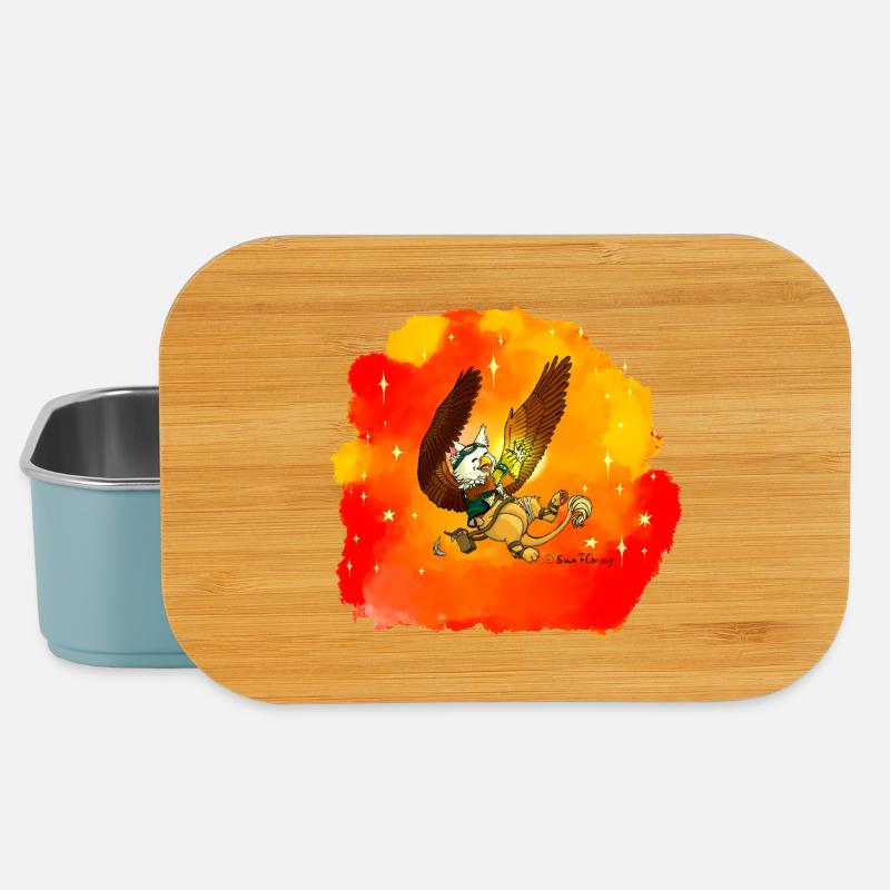 Stern-Sucher Greif - Lunch Box - Hellblau