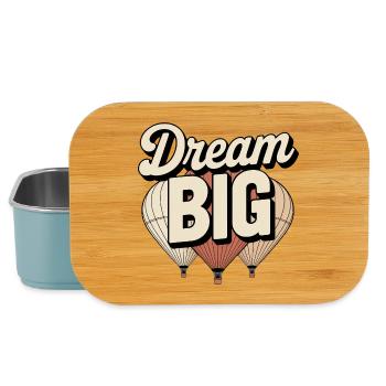 Dream BIG Inspirational Balloons - Lunch Box - Hellblau - Vorne