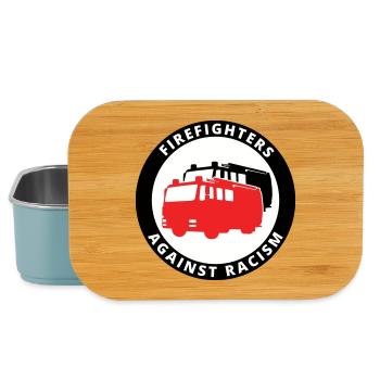 Firefighters Against Racism Symbol - Lunch Box - Hellblau - Vorne