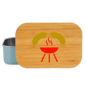 Griller - Boîte à goûter - bleu pâle - Devant
